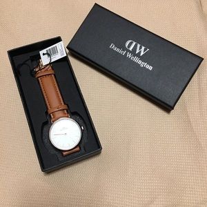 Daniel Wellington 36mm Gold & Ivory Face with Box